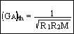 (G_{A})_{th}=\frac{1}{\sqrt{R_{1}R_{2}M}}