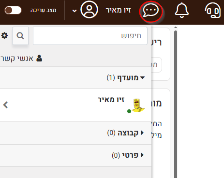 תיבת המסרים הפתוחה